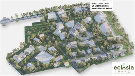 Quartier Eclosia Parc avec espaces verts
