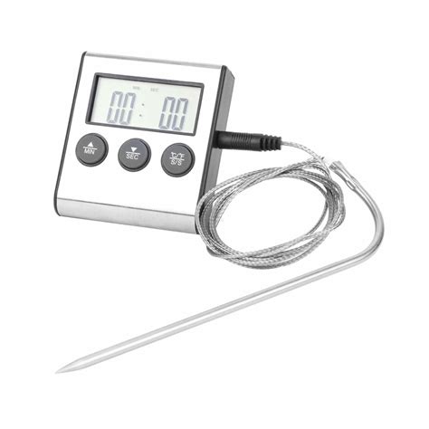 Illustration d'un thermomètre à sonde inséré dans un composteur de jardin
