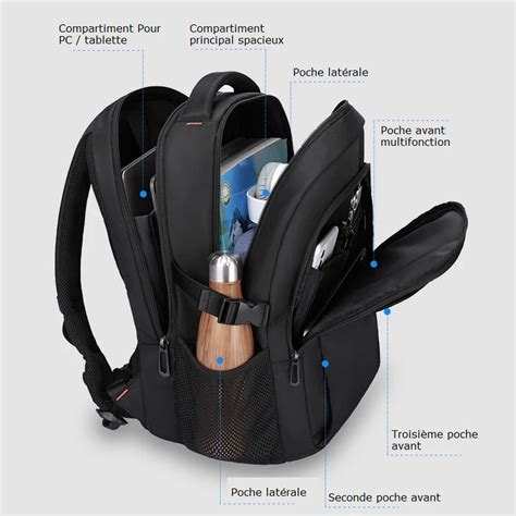 Sac à dos ergonomique pour batterie de sécateur
