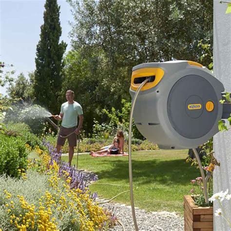 Hozelock Auto Reel in use