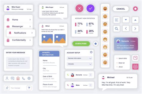 Architecture d'une interface utilisateur complexe avec des layouts imbriqués