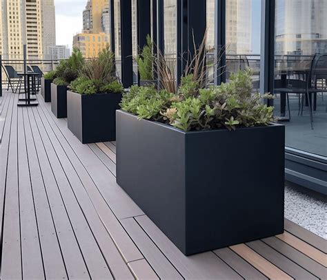 Variété de jardinières pour différents espaces