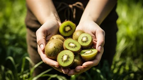 Récolte de kiwis dans des cagettes en bois