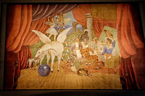 Rideau de scène de Picasso pour Parade