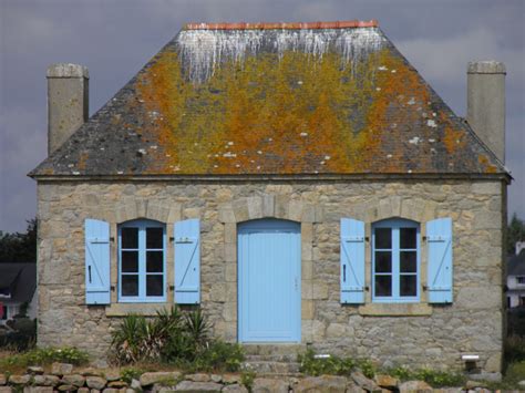 Maison aux volets bleus de Saint-Cado