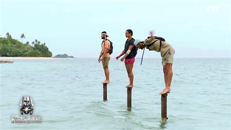 Épreuve des poteaux à Koh-Lanta