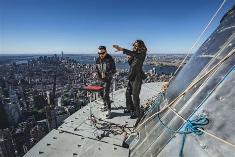 Jared Leto escaladant l'Empire State Building