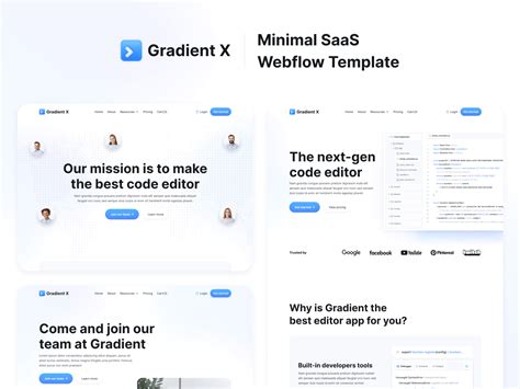 Configuration du gradient dans Webflow