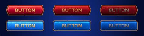 Résultat final du bouton avec bordure dégradée
