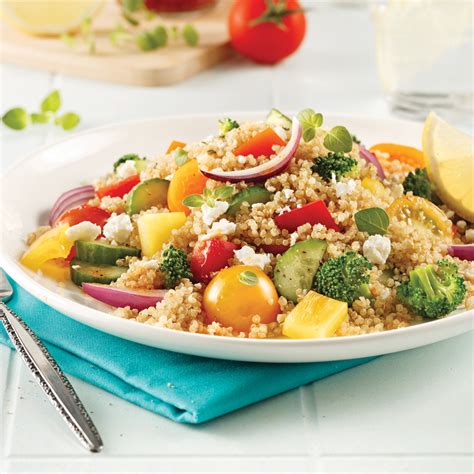 Plat de quinoa cuisiné