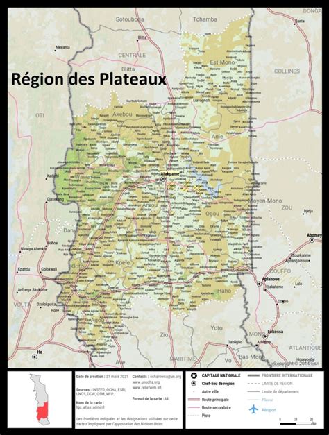 Carte de la région des bulbes hollandais