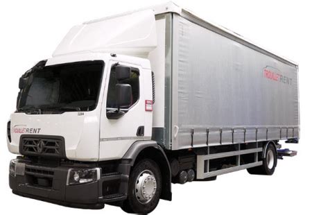 Illustration d'un camion porteur 19T avec hayon pour la livraison de combustibles