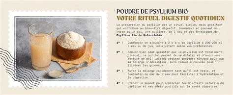 Comparatif visuel entre la poudre de téguments de psyllium et les gélules, soulignant la pureté de la poudre.