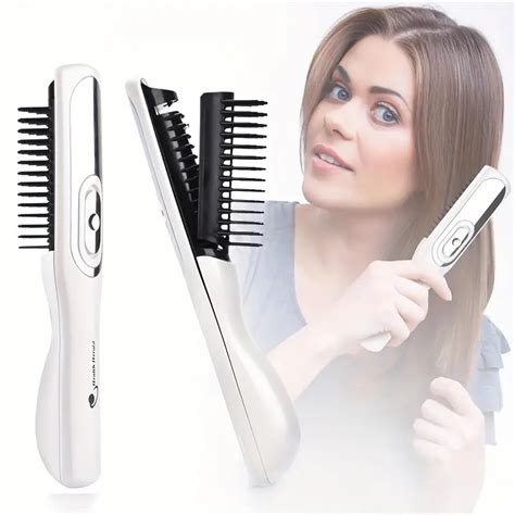 Peigne vibrant électrique en action