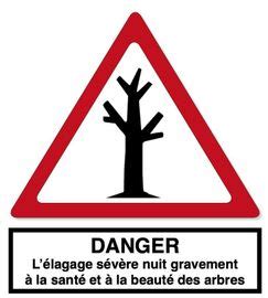 Alerte danger élagage