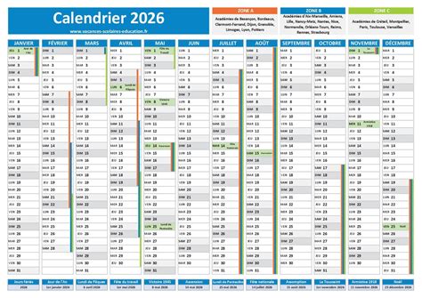 Calendrier avec croix sur dimanche et jours fériés