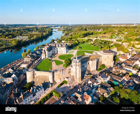 Vue panoramique du Château d'Amboise