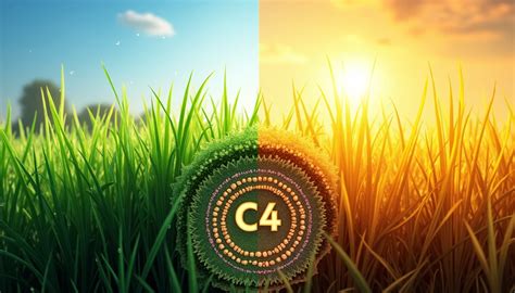 Infographie comparant les cycles de croissance des gazons C3 et C4