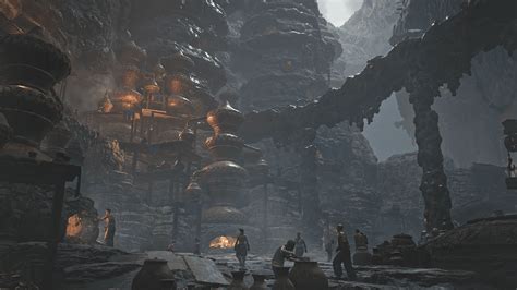 Paysage d'exploration dans Monster Hunter