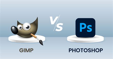 Comparaison GIMP vs Photoshop