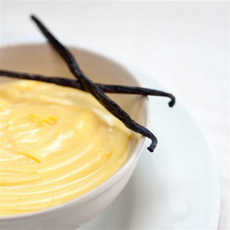 Plat culinaire avec de la vanille