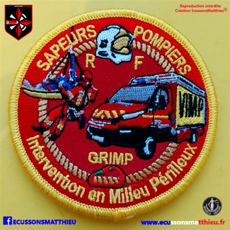 Sapeurs-pompiers GRIMP en intervention