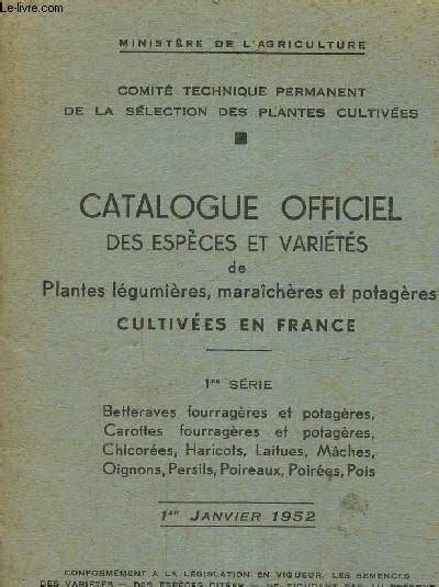 Illustration du Catalogue Officiel des Variétés et les logos des multinationales semencières
