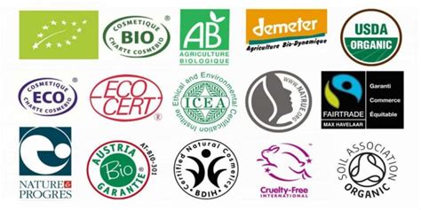 Illustration des labels de certification biologique et équitable sur les emballages de café