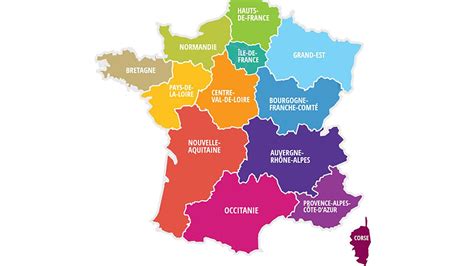 Carte des régions propices au maraîchage en France