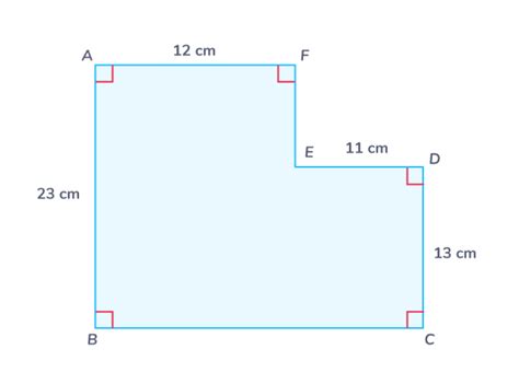 Diagramme de décomposition d'une figure complexe en rectangles et triangles