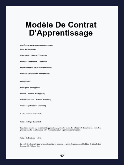 Illustration d'un contrat d'apprentissage et de documents administratifs