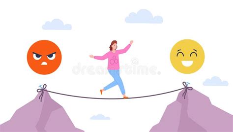 Illustration conceptuelle de l'équilibre émotionnel et de la sérénité