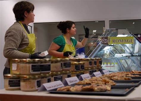 magasin fermier proposant des produits locaux