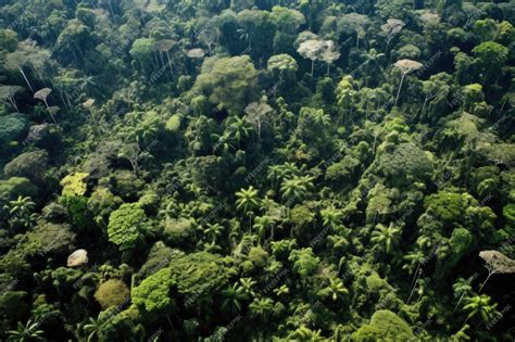 Forêt dense et luxuriante vue de haut, illustrant la biodiversité préservée par l'association Colibri