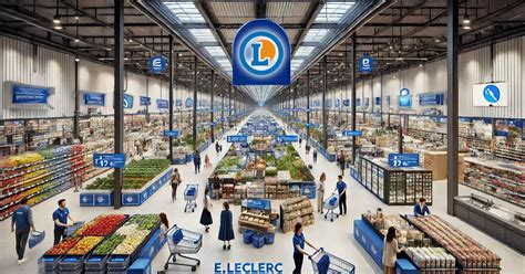 Rayon café dans un supermarché E.Leclerc