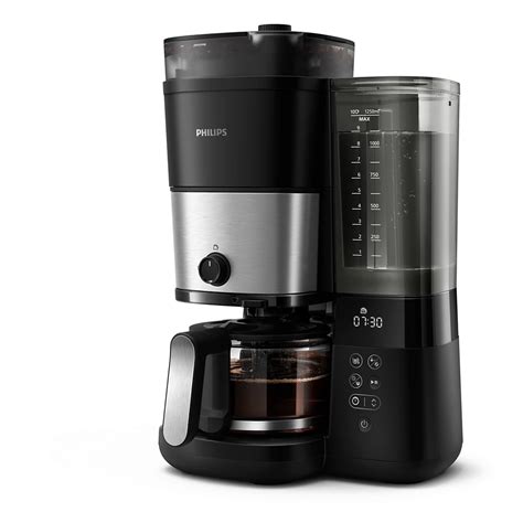 Cafetière filtre en préparation
