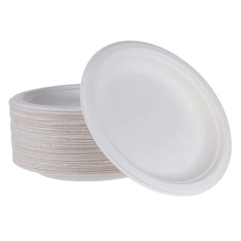 Assiettes et bols en bagasse