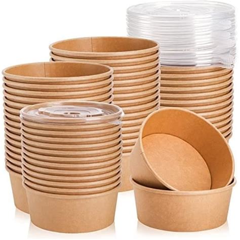 Bols et boîtes en papier kraft